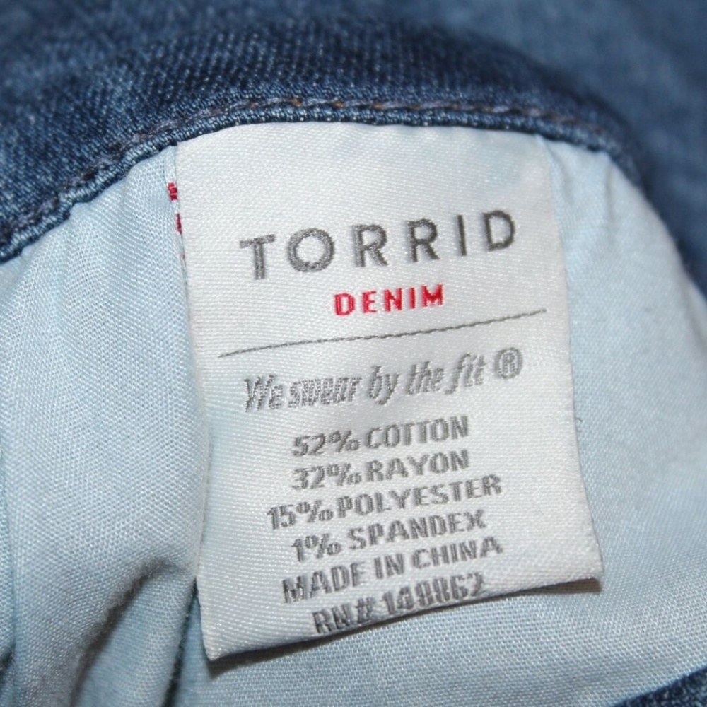 Torrid Jegging Jeans Light Wash HW7091 - Picture 5 of 5